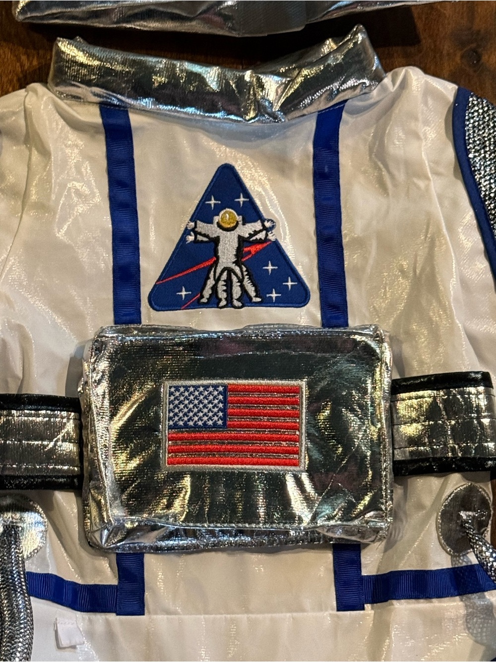 TeeTot Kids Astronaut Costume Sz 5/6 - Picture 4 of 6